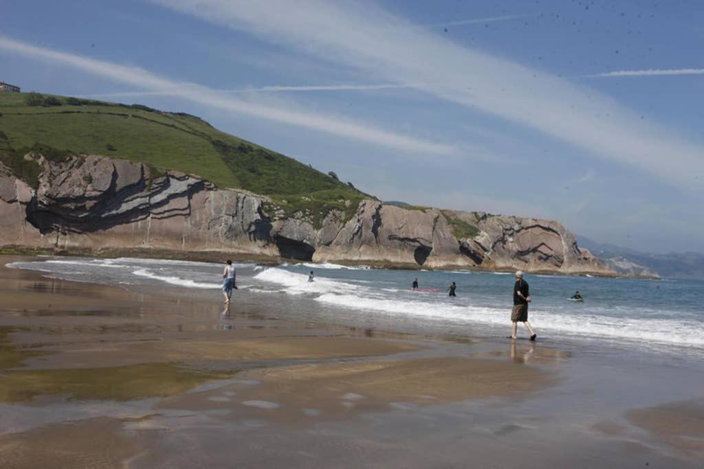 2 Habit, Sala, Terraza, Jardin, Parking Gratis Daire Zumaia Dış mekan fotoğraf