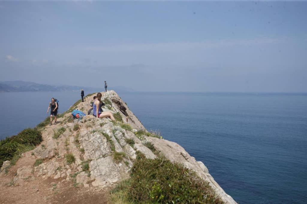 2 Habit, Sala, Terraza, Jardin, Parking Gratis Daire Zumaia Dış mekan fotoğraf