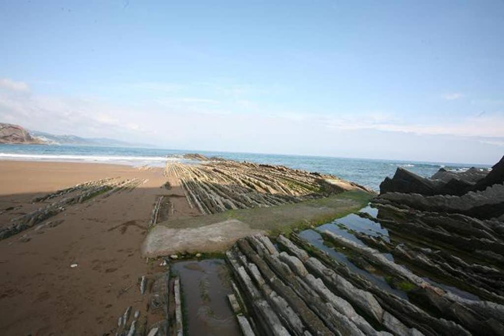 2 Habit, Sala, Terraza, Jardin, Parking Gratis Daire Zumaia Dış mekan fotoğraf