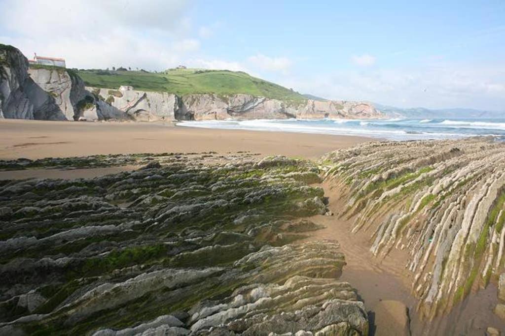 2 Habit, Sala, Terraza, Jardin, Parking Gratis Daire Zumaia Dış mekan fotoğraf